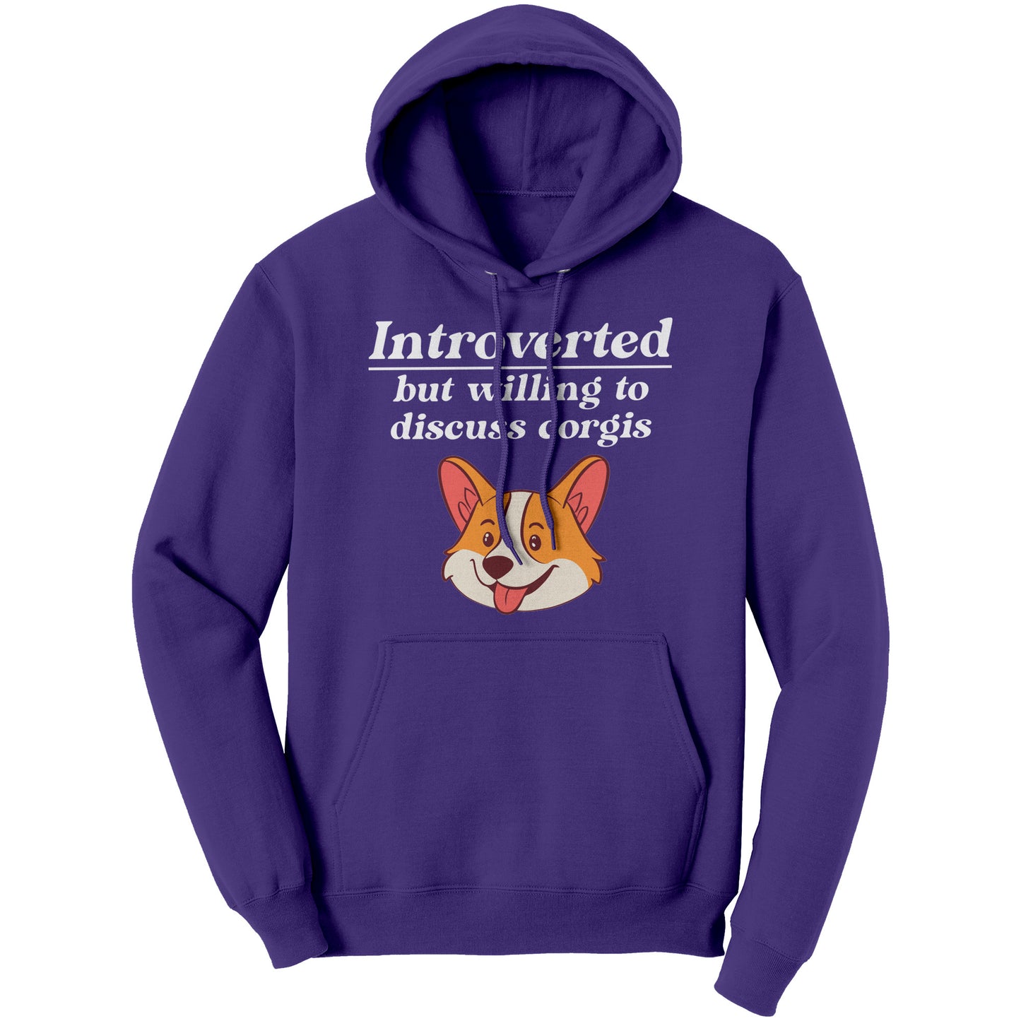 Introverted but willing to discuss corgis Hoodie