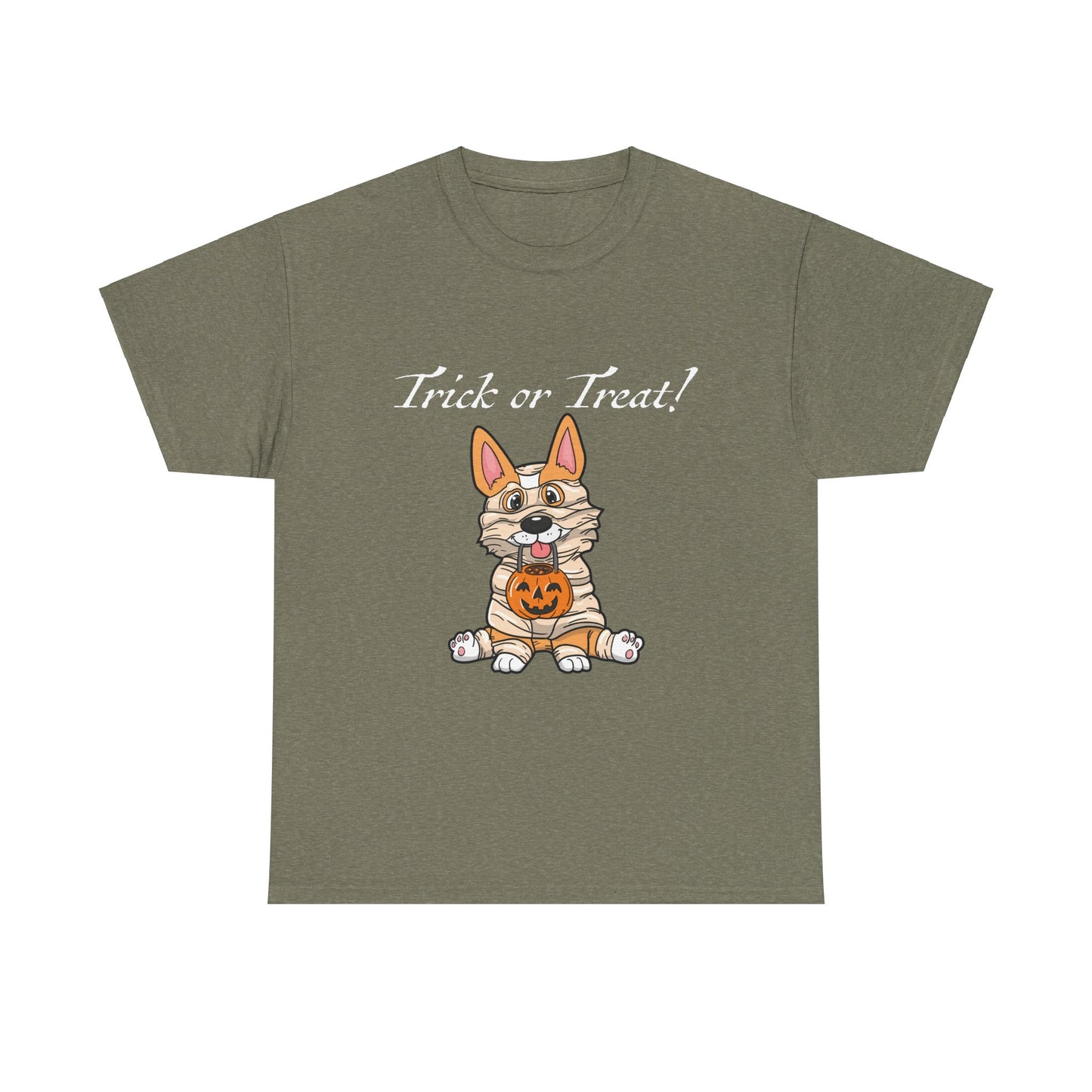 Fawn Mummy Trick or Treat Halloween Tee