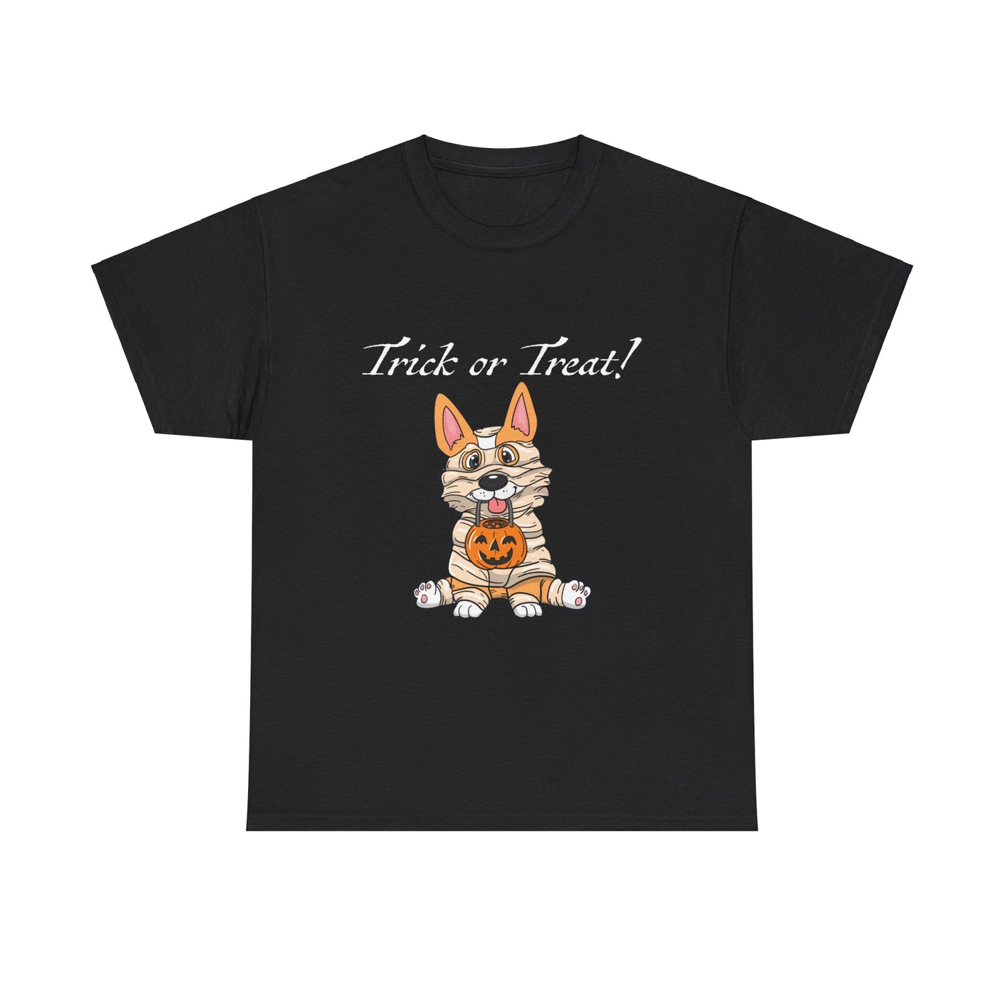 Fawn Mummy Trick or Treat Halloween Tee