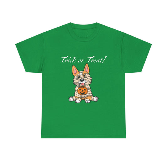 Fawn Mummy Trick or Treat Halloween Tee